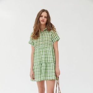 Urban Outfitters Chaplin Mini Shirt Dress- L